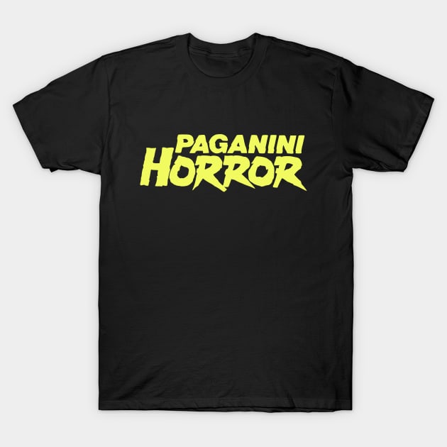 Paganini Horror T-Shirt by amon_tees